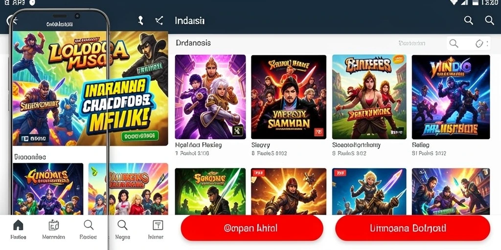 Tampilan antarmuka yang menarik dan bersih.