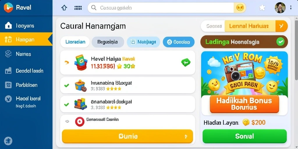 Tampilan antarmuka yang menarik dan mudah digunakan.