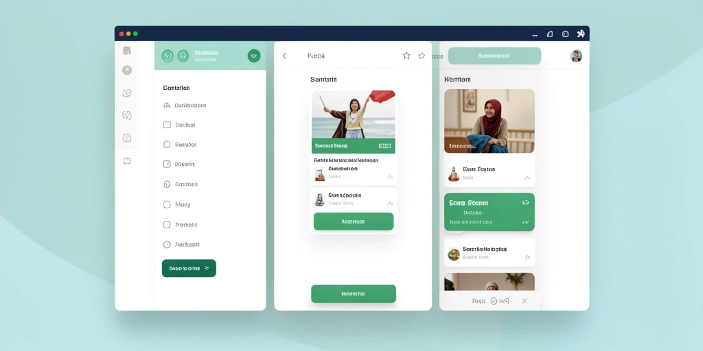 Tampilan antarmuka yang menarik dan user-friendly.