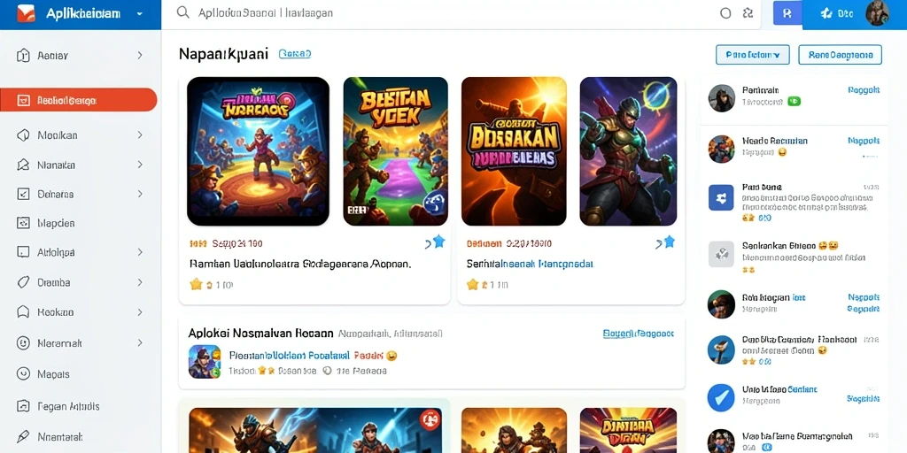 Tampilan antarmuka yang menarik dan mudah dinavigasi.