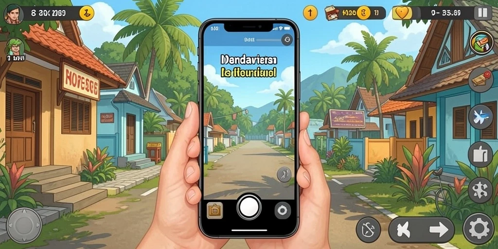 Tampilan awal yang menawan dan mudah dipahami.