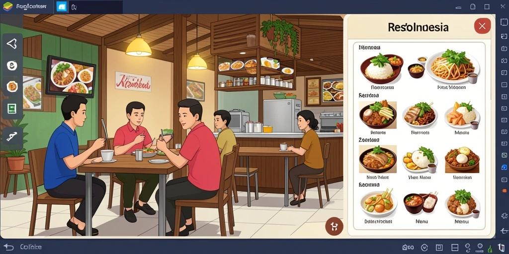 Tampilan utama aplikasi NANA4D yang menarik.