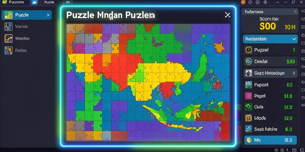 Tampilan antarmuka yang menarik dan modern.