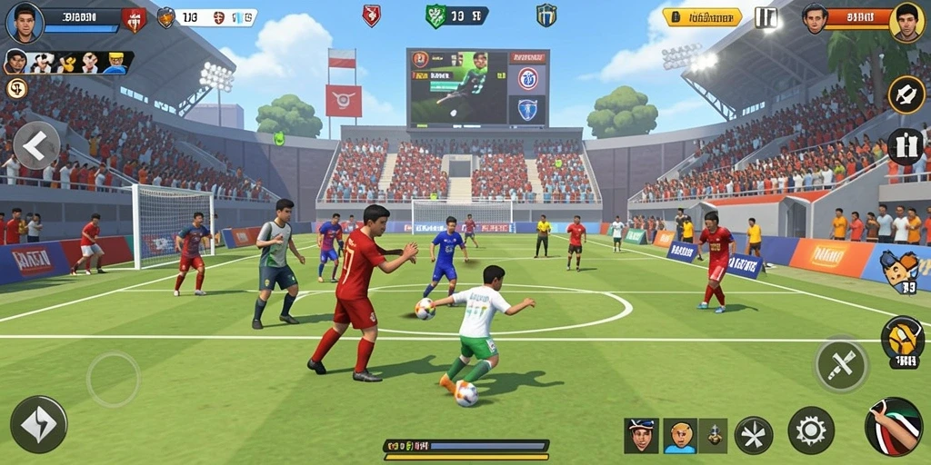 Tampilan grafik yang menawan dan detail karakter yang mencolok.