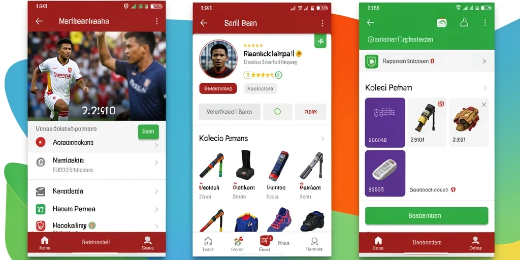 Tampilan menu utama RP6677 yang intuitif.