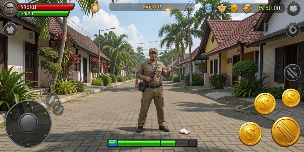 Tampilan antarmuka yang ramah pengguna.