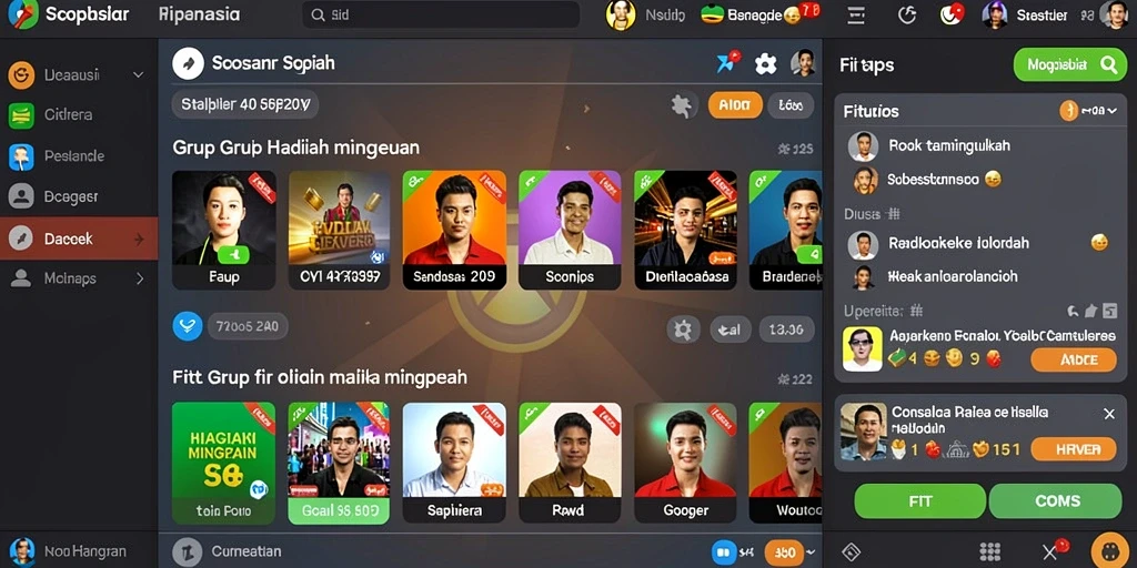 Tampilan antarmuka yang menarik dan mudah dinavigasi.
