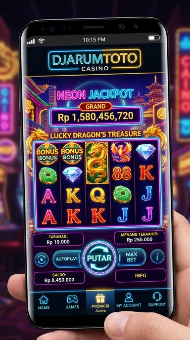 Pratinjau antarmuka djarumtoto — aplikasi APK resmi Android v3.8.7