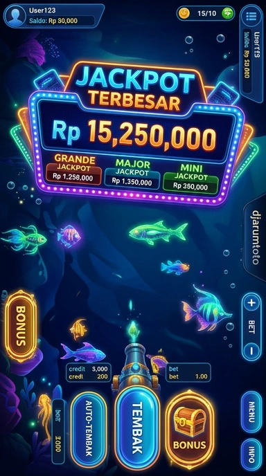 Galeri pratinjau visual djarumtoto build APK resmi terbaru